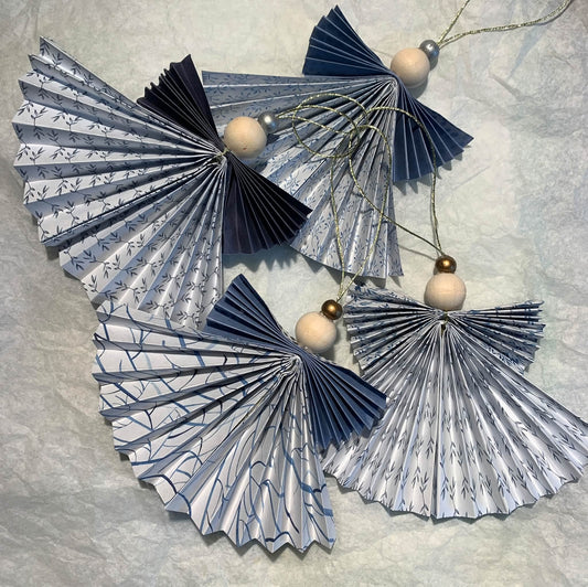 Ange Origami gris