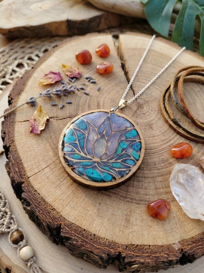 Pendentif "Fleur de Lotus"