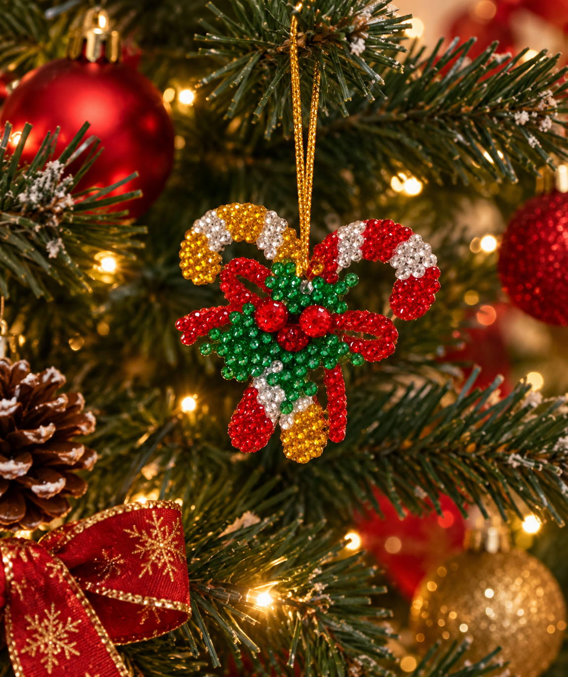 Décoration de Noël sucre d'orge