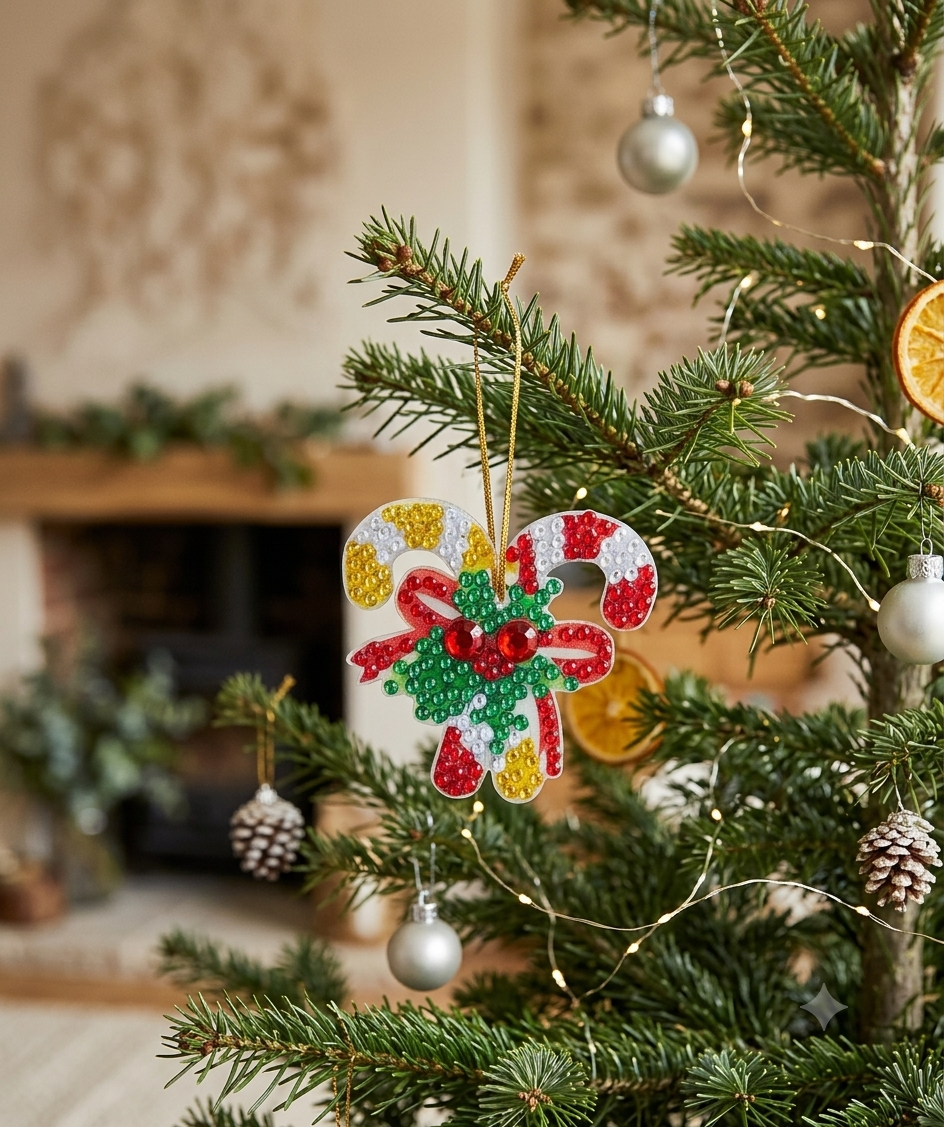 Décoration de Noël sucre d'orge