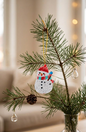 Décoration de Noël (bonhomme de neige)