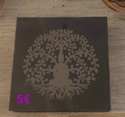 Dessous de verre "Arbre de vie"