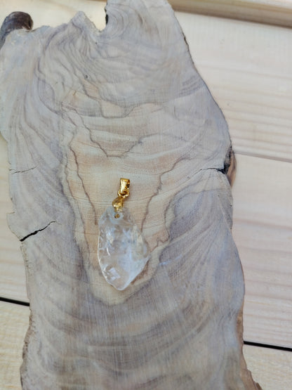 Pendentif "Cristal de roche" Amplificateur