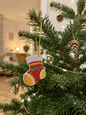 Décoration de Noël Chaussette