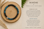 Bracelet "Nuit bleuté"