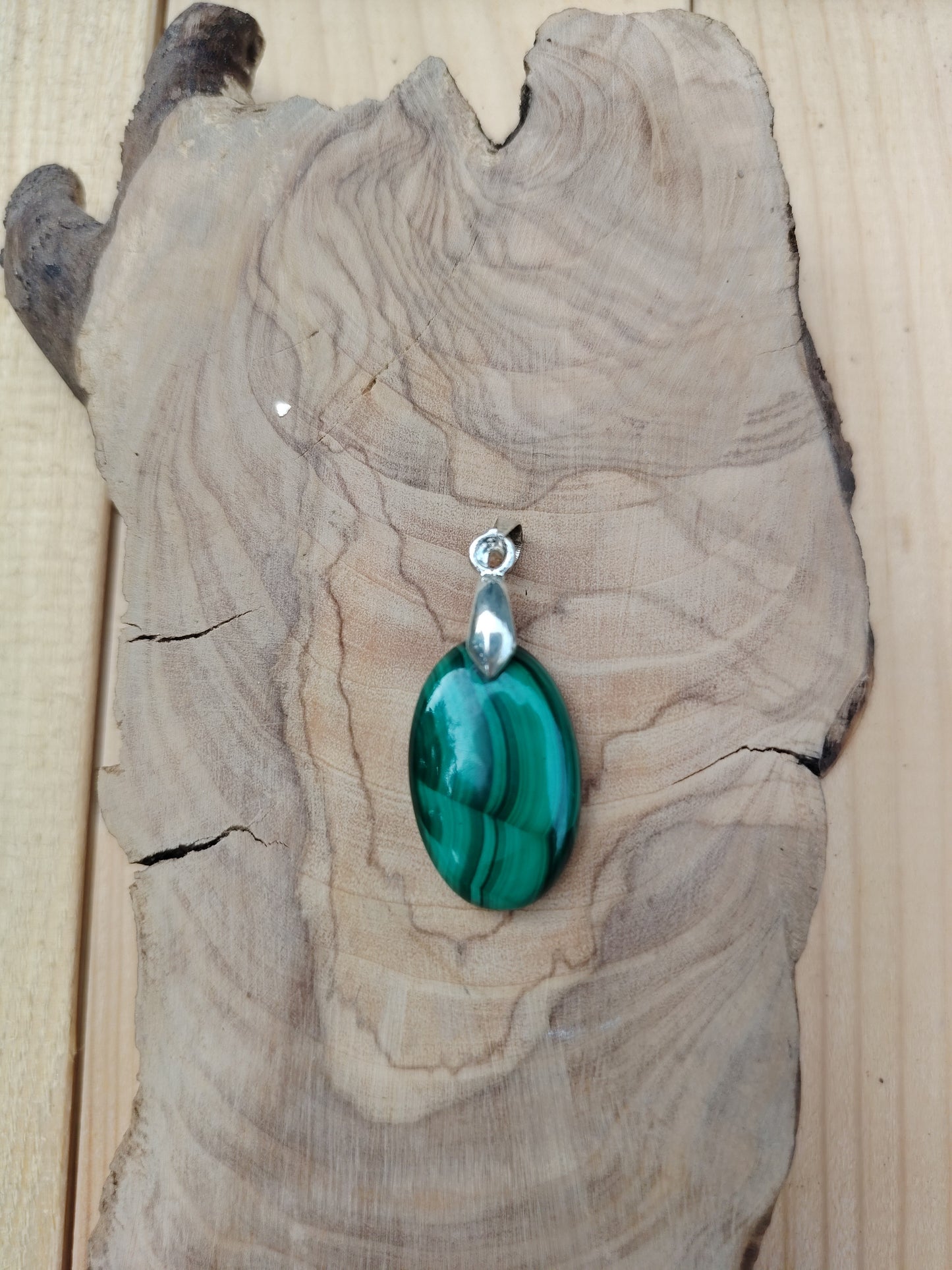 Pendentif "Malachite"