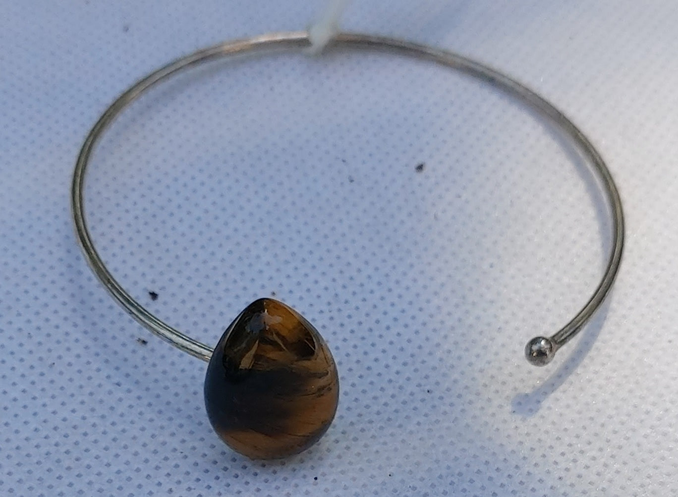 Bracelet "!jonc Oeil du Tigre"