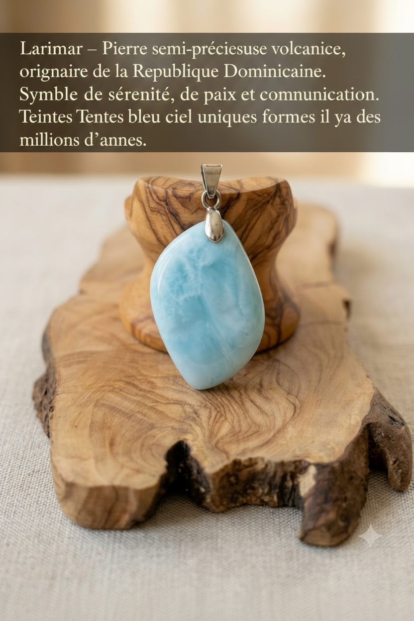 Pendentif "Larimar"
