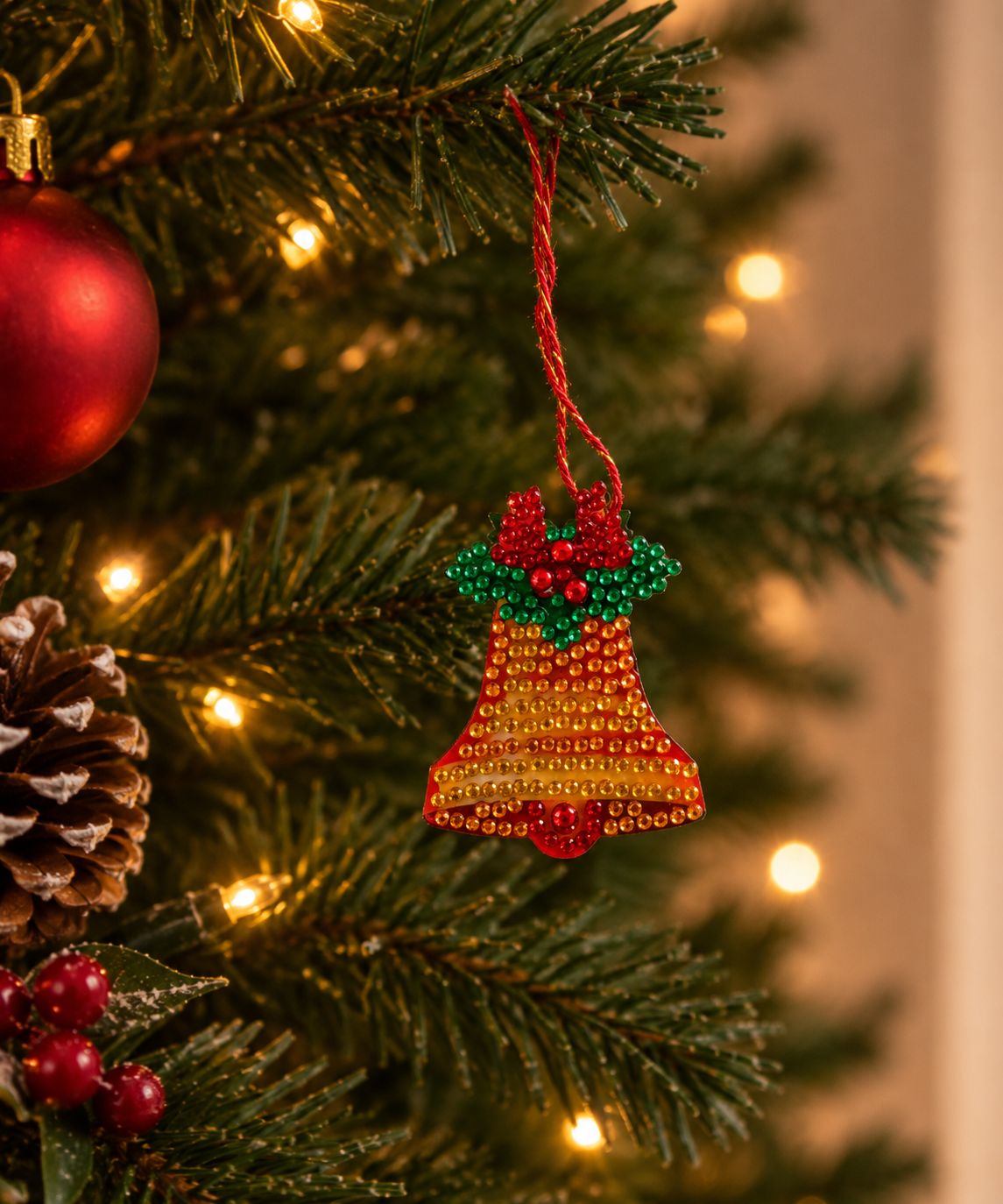 Décoration de Noël cloche