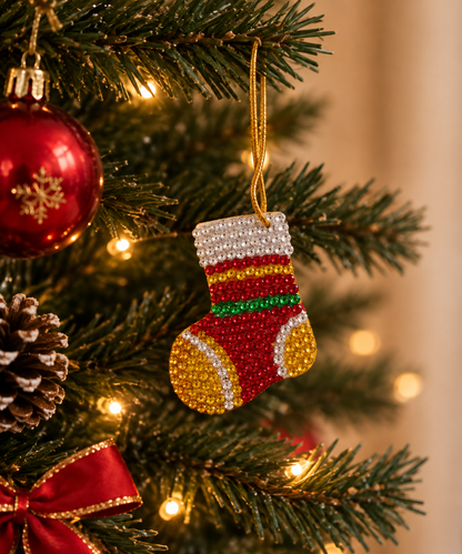 Décoration de Noël Chaussette