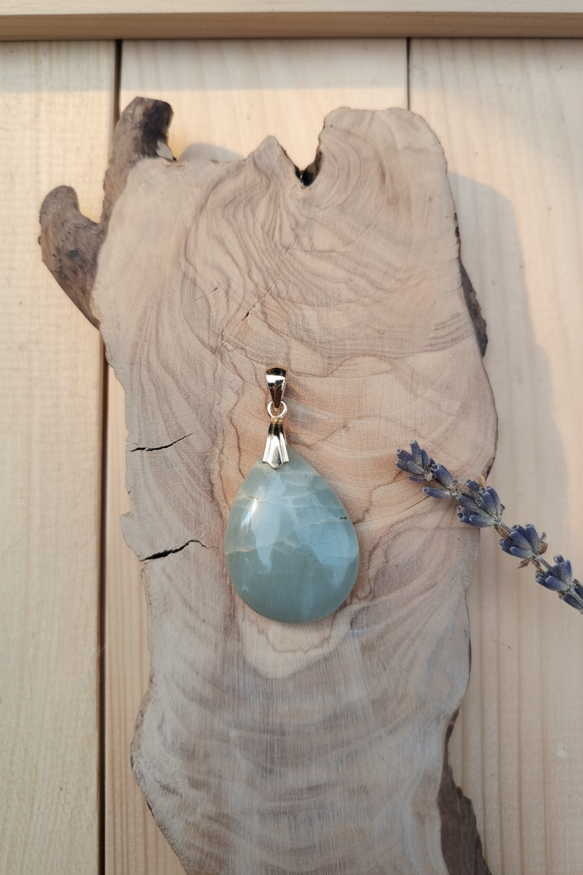Pendentif "Pierre de lune"