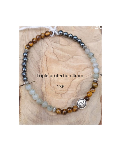 Bracelet "Triple Protection" 4mm