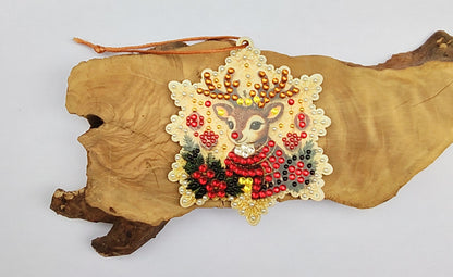 Décoration de Noël Cerf