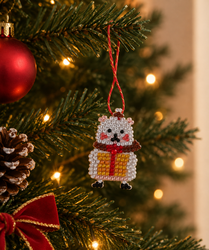 Décoration de Noël ourson