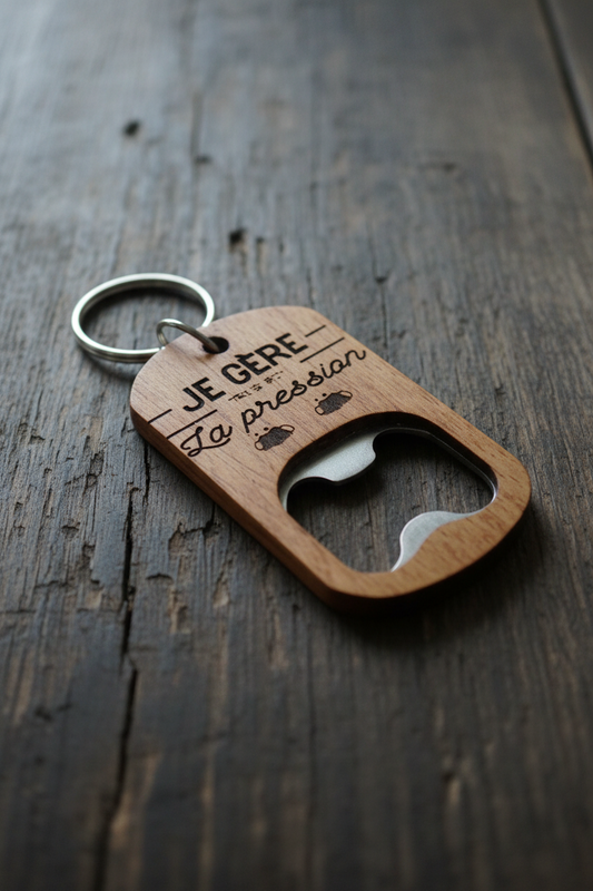 Porte clé "Je gère la pression"