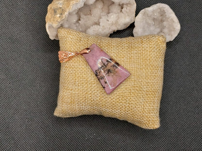 Pendentif "Rhodocrosite"