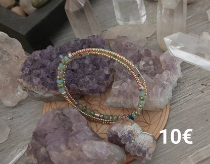 Bracelet "Vert douceur"