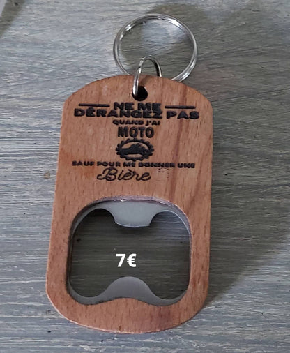 Porte clé "Ouvre Bouteille Moto"