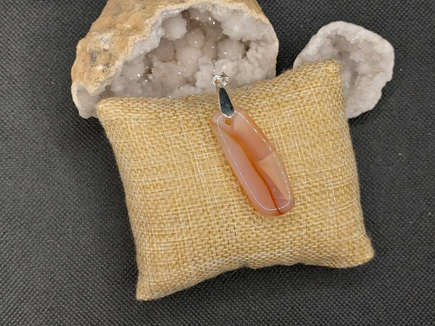 Pendentif "Cornaline"